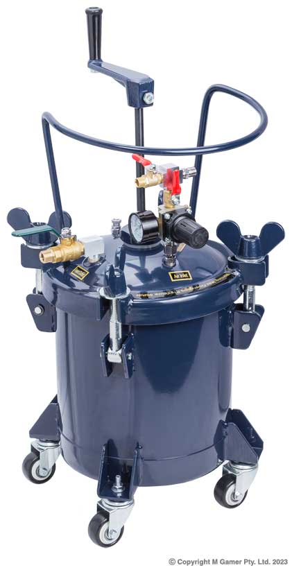 10 Ltr Aluminium Pressure Feed Tank